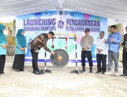Dukung Program Nasional, Posyandu Stunting di Launching oleh Wabup Kusmalahadi Desa Cantik di Canangkan di KLU