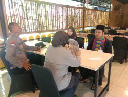 Cegah Gangguan Kamtibmas, Sat Binmas Polresta Mataram Gelar Penyuluhan di Lesehan Sukma Rasa