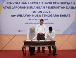 Wagub NTB: Catatan BPK adalah Tantangan dan Komitmen untuk Perbaikan Tata Kelola Pemerintahan