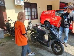 Demi Bertahan Hidup Nekat Jual Motor Pinjaman, Perempuan Asal Sumbawa Diringkus Tim Resmob Polresta Mataram