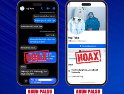 Waspada Penipuan!! Akun Facebook “Haji Toha” Gunakan Foto Bupati dan Wabup Muba Akun Palsu Alias Hoaks