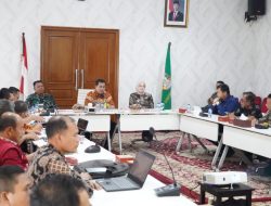 Menuju Swasembada Pangan, Pemkab Banyuasin Gelar Rapat Kompi Produksi Dandim 0430/Banyuasin