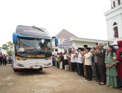 Bupati Banyuasin Lepas 231 Jama’ah Haji Ke Tanah Suci.