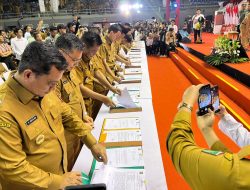 Bupati Askolani Hadiri Peluncuran dan Dialog Percepatan Pembentukan Koperasi Desa/Kelurahan Merah Putih