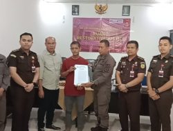 Kejari Mura Hentikan Tuntutan Kepada Riyan Hidayat Dengan Menerapkan RJ
