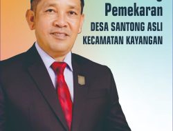 Verfak Calon Desa Baru Santong Asli, Burhan: Berjuang Total Kawal Proses Pemekaran