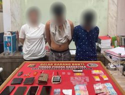 Ungkap Kasus Narkoba di Dopang, Polresta Mataram Amankan 3 Orang Terduga dan 5,97 gram Sabu
