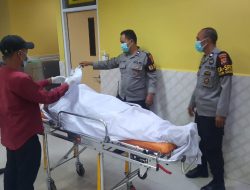 Polsek Sandubaya Evakuasi Mahasiswa Asal Timor Leste yang Ditemukan Meninggal di Asrama