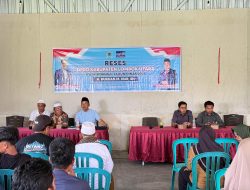 Anggota DPRD KLU Reses, H. Burhan M Nur: Kami Fokus pada Sarpras Persiapan Desa Santong Asli