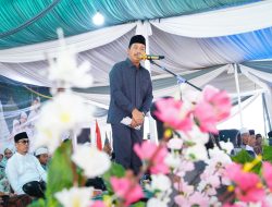 Wabup Rohman Hadiri Haul dan Tasyakuran Keluarga Sugeng Budiarto di Tungkal Jaya