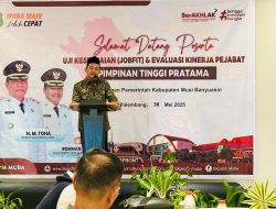 Diikuti 26 Pejabat Eselon II Lingkup Pemkab Muba, Wabup Rohman Buka Job Fit dan Evaluasi Kinerja PPTP