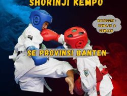180 Kenshi Berlaga di Kejuaraan Shorinji Kempo Se-Banten 2025, Perebutkan Tiket ke Level Nasional