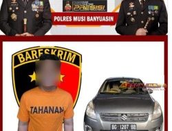 Tim Unit Reskrim Crime Hunter Babat Toman Berhasil Tangkap Pelaku Pencurian Mobil