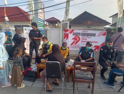 CFD di Launching, Sambut Hari Bhayangkara ke-79 Polres Lombok Utara Gelar Pelayanan Masyarakat di Car Free Day