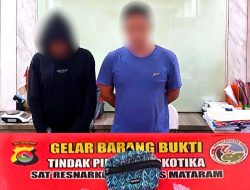 Berduaan di Kamar Kos, Pria Asal Mataram dan Wanita Asal Cianjur Ditangkap Polisi karena Sabu