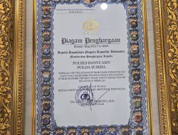 Raih Predikat A, Polres Banyuasin Sabet Penghargaan Pelayanan Prima Tertinggi Kapolri