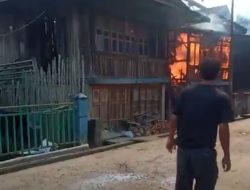 Si Jago Merah Lalap 2 Rumah di Tanah Abang, Aksi Cepat Damkar Muba Bersama Warga Berhasil Cegah Api Meluas