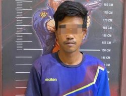 Curi Motor Vega, Warga Air Salek ini Digiring ke Polsek Makarti Jaya