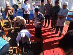 Kapolres Lombok Utara Hadiri Peletakan Batu Pertama Pembangunan Gapura Islamic Canter Masjid Agung Baiturahim Tanjung