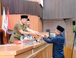DPRD Mura Gelar Paripurna Penyampaian Raperda Pertanggungjawaban Pelaksanaan APBD TA 2024