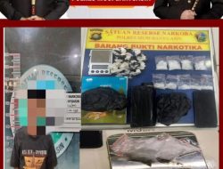 Dua Pelaku Pengedar Narkoba Tak Berkutik Setelah Dibekuk Satres Narkoba Polres Muba