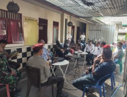 Polsek Ampenan Fasilitasi Mediasi Warga Terkait Pembongkaran Tembok Fasilitas Umum BTN Permata Anggrek