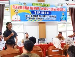 Cegah Tipidkor, Aparatur Desa Se-Kecamatan Muara Beliti Ikuti Penyuluhan Hukum dari Polres Mura