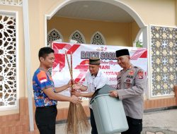 Sambut Hari Bhayangkara ke-79, Kapolres Lombok Utara Pimpin Bakti Religi di Tempat Ibadah