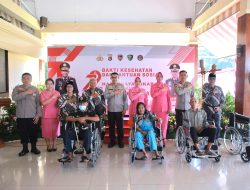 Polri Peduli, Polda NTB Gelar Bakti Kesehatan dan Bansos Sambut Hari Bhayangkara ke-79