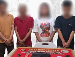 Jadi Sarang Pesta dan Transaksi Narkoba, Kamar Kos di Lingsar Digerebek Dini Hari 2,97 gram Diamankan Polisi