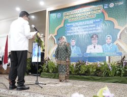 Dikukuhkan sebagai Bunda Literasi Muba 2025–2030, Hj Patimah Toha Serukan Gerakan Musi Banyuasin Gemar Membaca 30 Menit Sehari.
