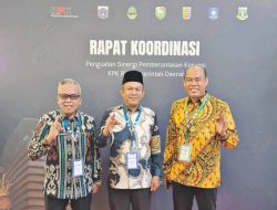 Komitmen Pemberantasan Korupsi, Ketua DPRD dan Wabup Mura Hadiri Rakor bersama KPK RI