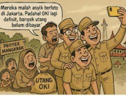 Keuangan Daerah Defisit Anggaran, Pejabat OKI Asyik Selfie di TMII