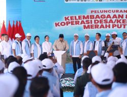 Presiden Prabowo Luncurkan 80.000 Kopdeskel Merah Putih