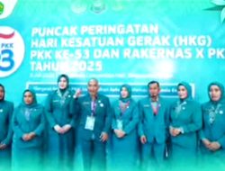 Ketua TP-PKK Mura Hadiri Peringatan HKG PKK Ke-53 dan Rakernas X PKK