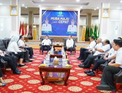 Bupati Muba Sambut Kunjungan Kemenko Polhukam, Bahas Sinergi Keimigrasian