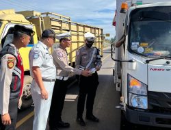 Operasi Patuh Musi 2025, Satlantas Polres Banyuasin Tindak 7 Pelanggar Lululintas