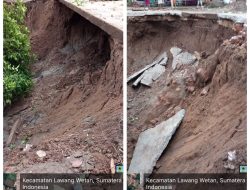 Dua Tititk Longsor di Rantau Panjang, Tim Pemkab Muba Lakukan Kaji Cepat