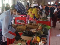 Dorong Edukasi Gizi untuk Cegah Stunting, Bupati Sutjidra Apresiasi Lomba Masak PKK