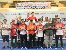 Turnamen Bulu Tangkis di Muba Ditutup Dengan Pembagian Hadiah