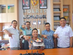 Sederhana Namun Bermakna, Ketua AKAD KLU Ucapkan Selamat Ulang Tahun Kepada Kapolres Lombok Utara