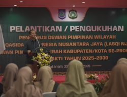 Pengurus LASQI Nusantara Jaya Provinsi dan Kabupaten Kota Dilantik, Gubernur Miq Iqbal: Pemprov NTB Siap Support!