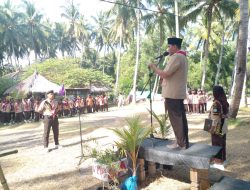 Semarakkan HUT Pramuka ke-64, Pemdes Kayangan Ajak Generasi Muda Bangun Karakter Kepedulian