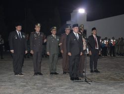 Bupati Banyuasin Pimpinan Apel Kehormatan Renungan Suci dan Ziarah Tahun 2025