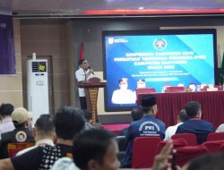 Buka Konferkab Ke-IV PWI Kabupaten Banyuasin, Salni Pajar: Siapapun Terpilih Harus Kompak Jangan Terpecah Belah