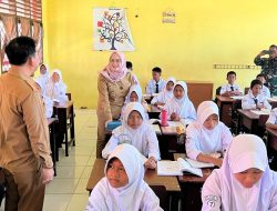 Perhatian Pemerintah Terhadap Pendidikan, Wabup Netta Kunjungi SMPN 1 Dan SMPN 2 Banyuasin I