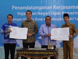 Lewat ‘Jaga Desa’ Kejari OKI Kawal Dana Desa agar Tepat Sasaran