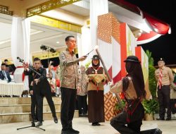 Pawai Obor, Nyalakan Semangat Kemerdekaan di Kabupaten OKI