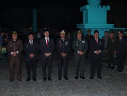 Malam Kemerdekaan, Forkopimda OKI Gelar Apel Kehormatan dan Renungan Suci