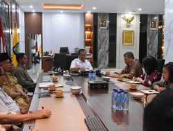 Gubernur Iqbal Terima Dr. Novrizal Tahar Bahas Percepatan Pengentasan Kemiskinan Ekstrem di NTB